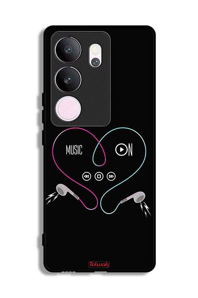 Tolwak vivo V29 Pro Protective Case Cover Music On