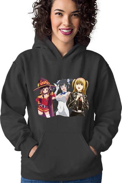 OEM Hanorac Femei DanMachi Hestia Konosuba Megumi Death Note Misa