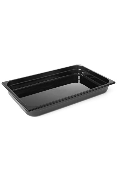 HENDI Pojemnik z czarnego poliwęglanu GN 1/1 wys. 65 mm - 862209