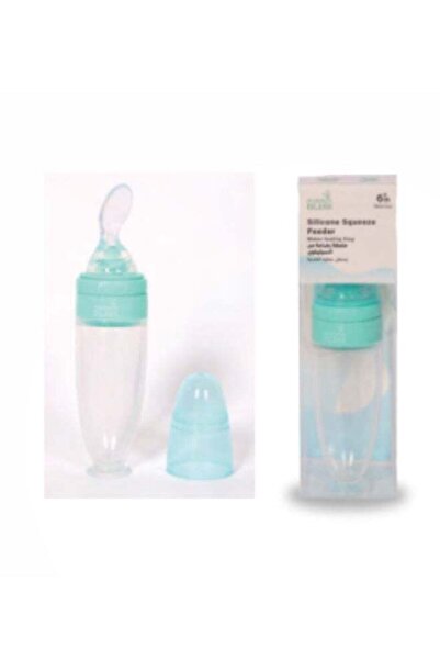 Aidplus موزع طعام الأطفال المصنوع من السيليكون مع ملعقة ولهاية فاكهة - 2 في 1...