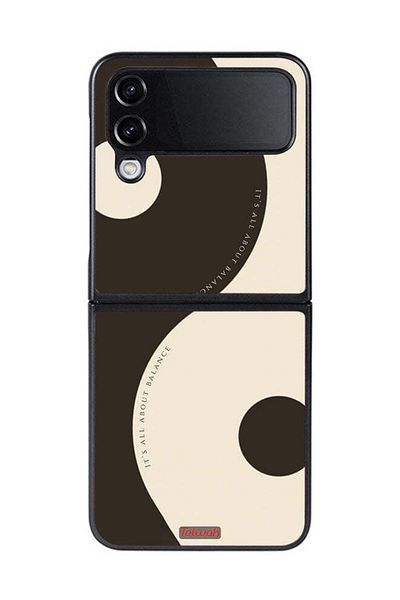 Tolwak Samsung Galaxy Z Flip 4 Protective Case Cover Its All About Balance