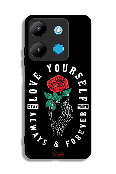 Tolwak غطاء حماية لهاتف Infinix Smart 7 - أحب نفسك دائمًا