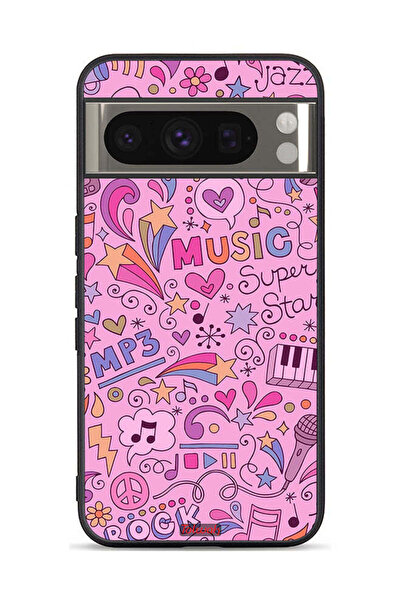 Tolwak غطاء حماية لجهاز Google Pixel 8 Pro مع علامات موسيقية