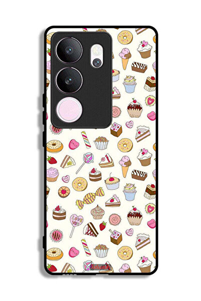 Tolwak غطاء حماية لهاتف Vivo V29 Pro بنمط العناصر المفضلة