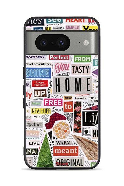 Tolwak Google Pixel 8 Protective Case Cover Meant Original Stickers