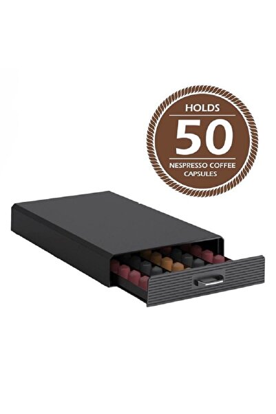 OEM Sertar organizator capsule cafea Nespresso, 50 buc, 40x24x6 cm