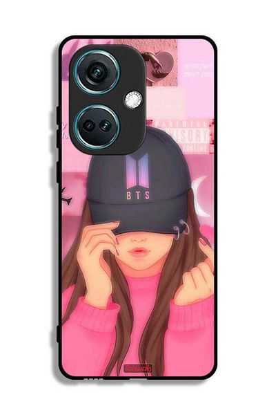 Tolwak OnePlus Nord CE3 Protective Case Cover Cap Girl Snap