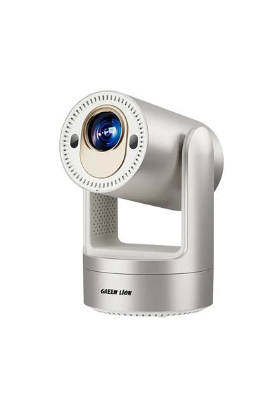 Green Lion Prisma 4K Portable Projector, 150 ANSI Lumens, Gold