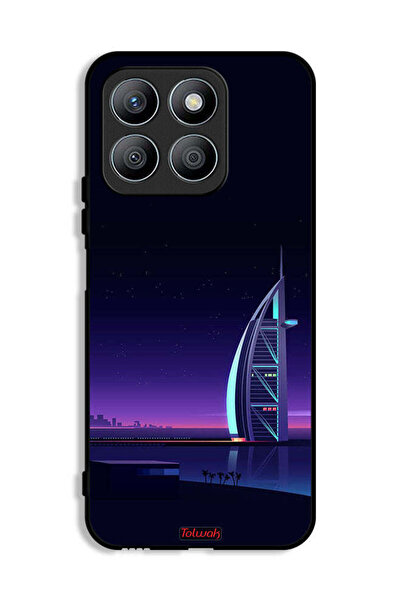 Tolwak غطاء حماية لهاتف Honor X8b - برج العرب - فن رقمي