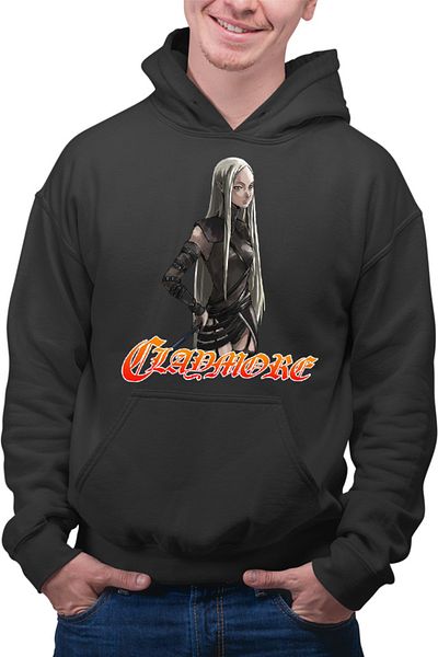 OEM Men's Hoodie Claymore Galatea God Eye Demon Sister