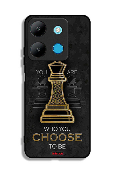 Tolwak غطاء حماية لهاتف Infinix Smart 7 أنت من تختار أن تكون