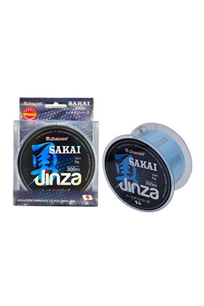 Jinza جروفيل ساكي 0.22 ملم 300 متر أحادي الخيط