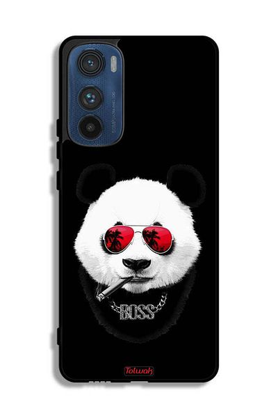 Tolwak Motorola Edge 30 Protective Case Cover Boss Panda