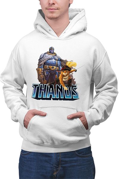 OEM Men's Hoodie Thanos DC Anti Hero Shrek Cat Boots
