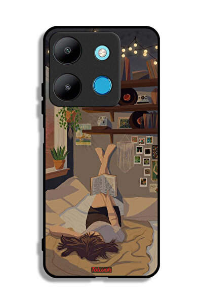 Tolwak غطاء حماية لهاتف إنفينيكس سمارت 7 - دراسة الفن