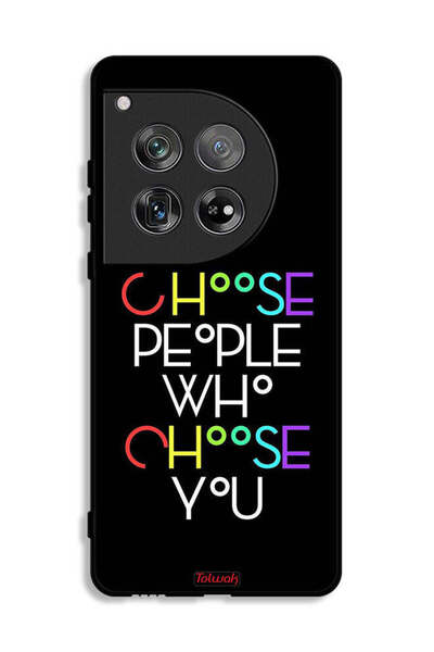 Tolwak غطاء حماية لهاتف OnePlus 12 اختر الأشخاص الذين يختارونك