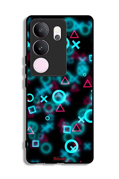 Tolwak غطاء حماية لهاتف فيفو V29 برو بأيقونات لعبة الحبار الصغيرة