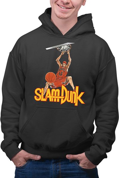 OEM Men's Hoodie Slam Dunk Sakuragi Attack Cosplay Otaku