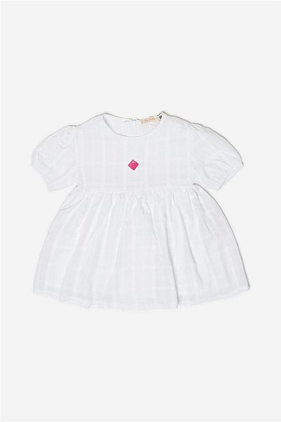 GB Baby Baby Girl White Dress