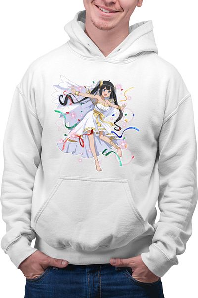 OEM DanMachi Men's Hoodie Hestia Party Light Anime Game
