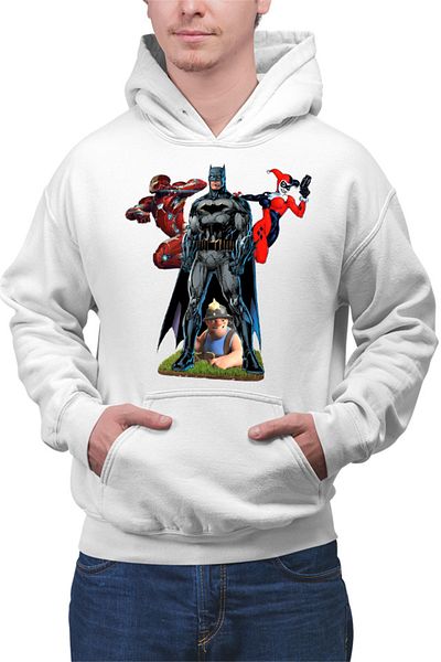 OEM Men's Hoodie Clash of Clans Mine Batman Joker Woman Troll