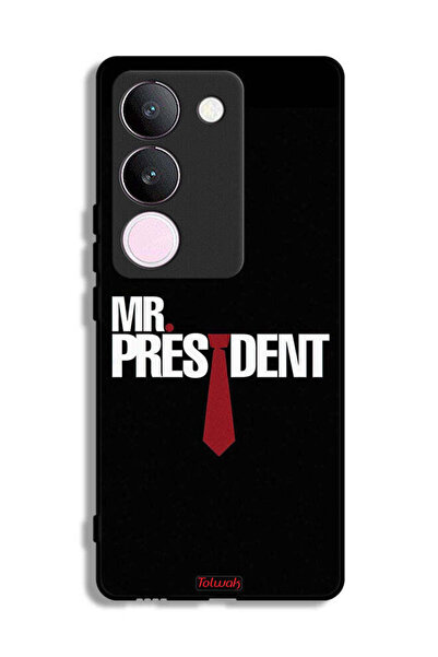 Tolwak غطاء حماية لهاتف Vivo S17 Mr President