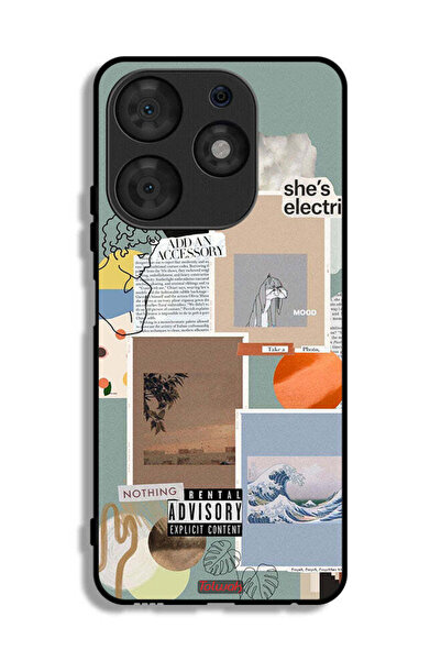 Tolwak غطاء حماية لهاتف تكنو سبارك 10 برو - شي إز إلكتريك