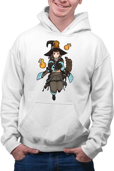 OEM Men's Hoodie Fire Force Wizard Powers Anime
