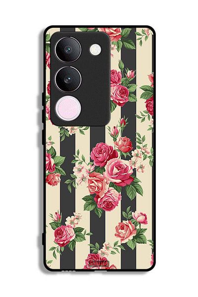 Tolwak vivo S17 Protective Case Cover Roses Pattern