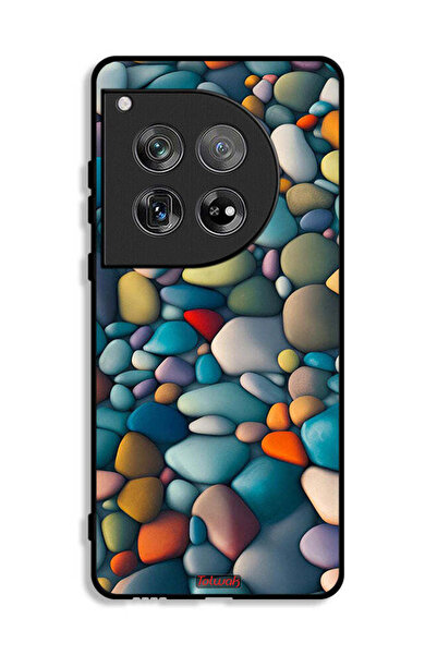 Tolwak غطاء حماية لهاتف OnePlus 12 بنمط تجريدي من الأحجار