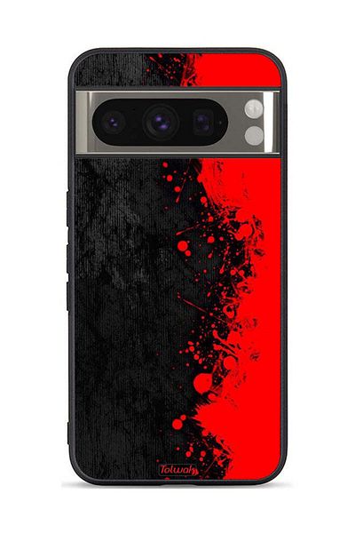 Tolwak Google Pixel 8 Pro Protective Case Cover Paint Abstract Pattern