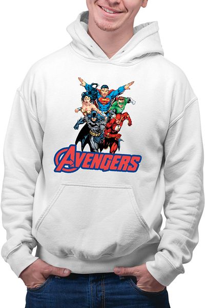 OEM Men's Hoodie Wonder Woman Avengers Batman Flash
