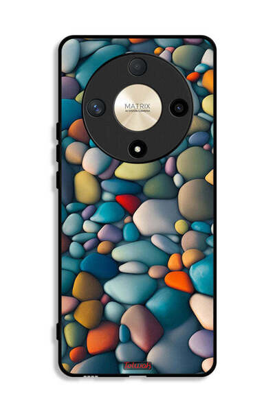 Tolwak Honor X9b Protective Case Cover Stones Abstract Pattern