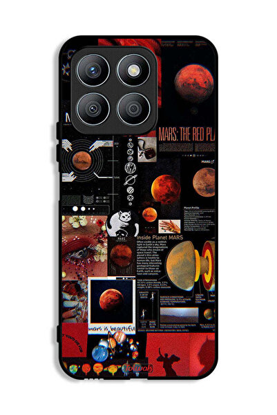 Tolwak غطاء حماية لهاتف Honor X8b - فن المريخ