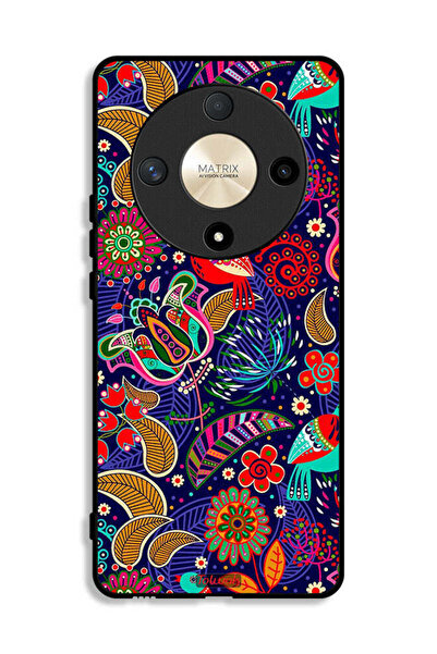 Tolwak Honor X9b Protective Case Cover Birds And Floral Pattern