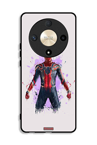 Tolwak Honor X9b Protective Case Cover Iron Spider Artwork