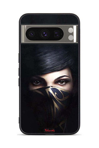 Tolwak غطاء حماية لهاتف جوجل بيكسل 8 برو - فتاة محجبة