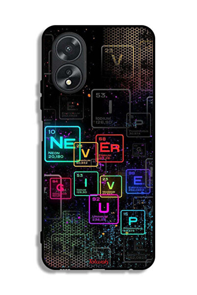 Tolwak غطاء حماية Oppo A38 - فن Never Give Up