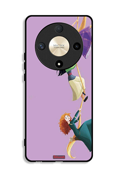 Tolwak Honor X9b Protective Case Cover Girls Climbing Art