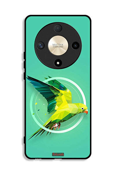 Tolwak Honor X9b Protective Case Cover Parrot Abstract Art