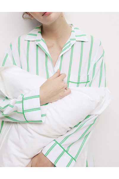 Marks & Spencer Cool Comfort™ Çizgili Gecelik