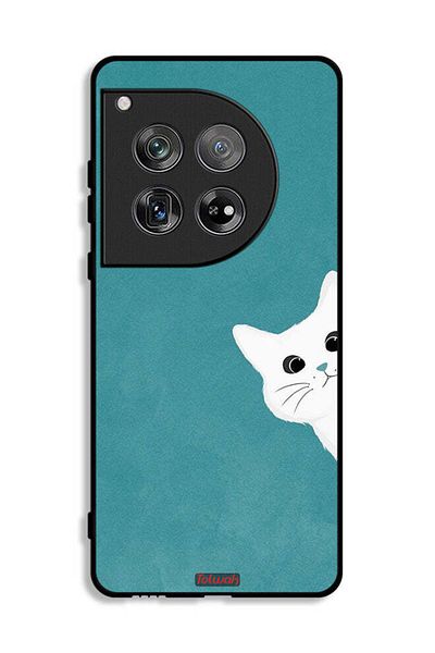 Tolwak OnePlus 12 Protective Case Cover Cat Appearing