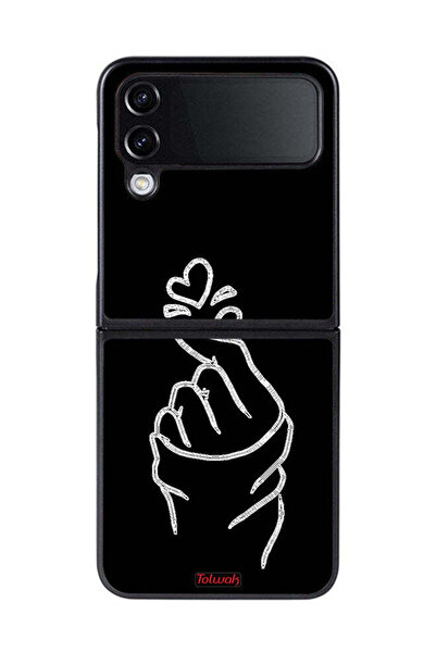 Tolwak غطاء حماية لهاتف Samsung Galaxy Z Flip 4 من Snap Love