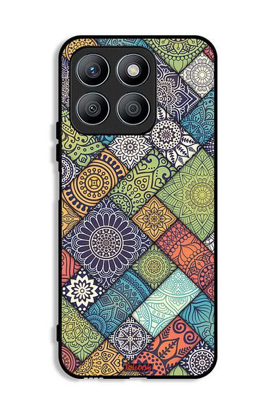 Tolwak Honor X8b Protective Case Cover Mandala Pattern