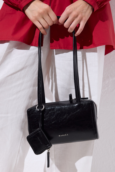 Manuka Muse Shoulder Bag Black Truffle