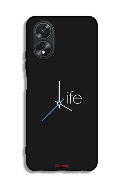 Tolwak غطاء حماية لهاتف Oppo A38 Life Clock