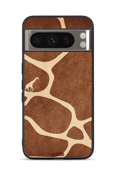 Tolwak غطاء حماية لجهاز Google Pixel 8 Pro على شكل جلد الزرافة