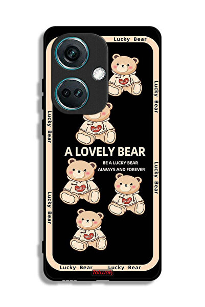 Tolwak غطاء حماية لهاتف OnePlus Nord CE3 - دب جميل