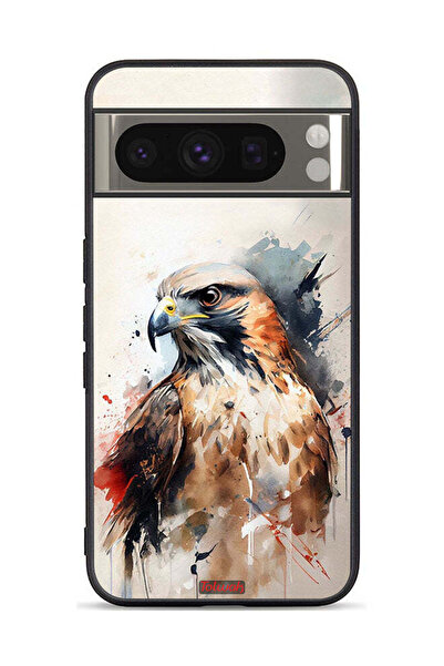 Tolwak غطاء حماية لجهاز Google Pixel 8 Pro بتصميم فن النسر التجريدي