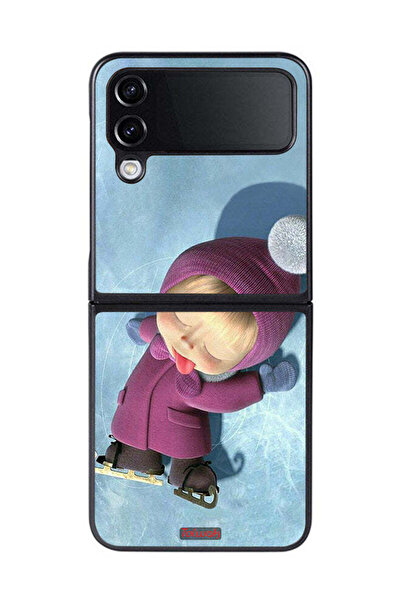 Tolwak غطاء حماية لهاتف سامسونج جالاكسي زد فليب 4 بتصميم دمية لطيفة